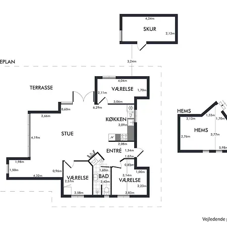 Modern From 2017, Located At Lild 別荘